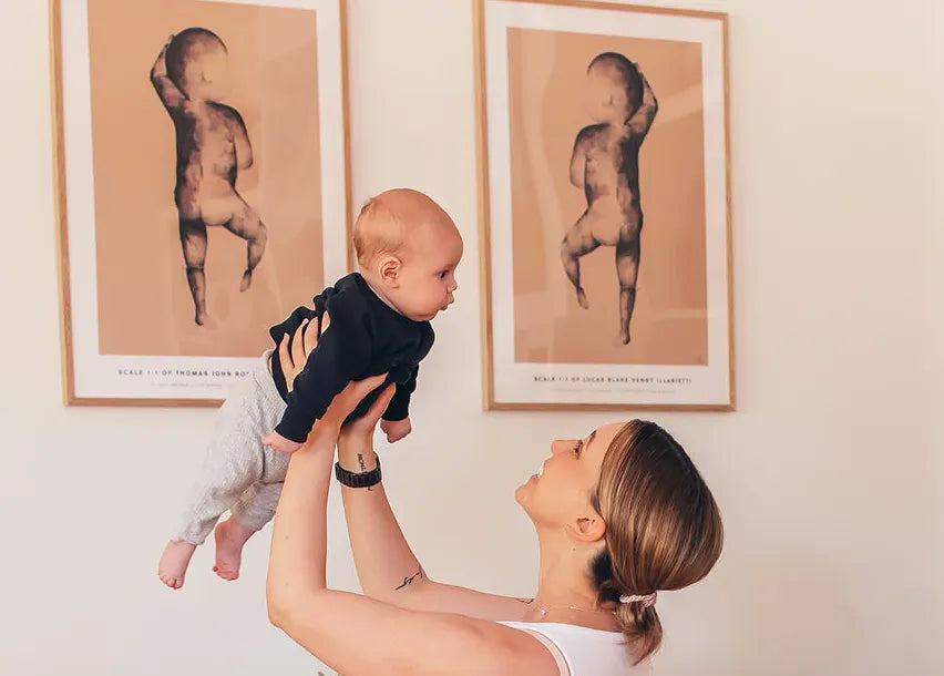 Das Geburtsposter – ein liebevolles Geschenk für Eltern mit echter Babygröße
