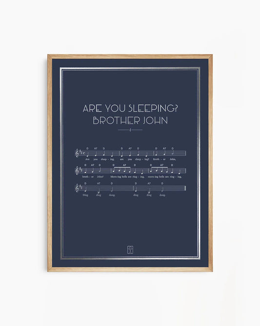 Are you sleeping Brother John lullaby song