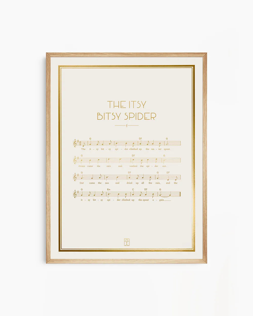 Stylish music-themed artwork for a cozy nursery atmosphere