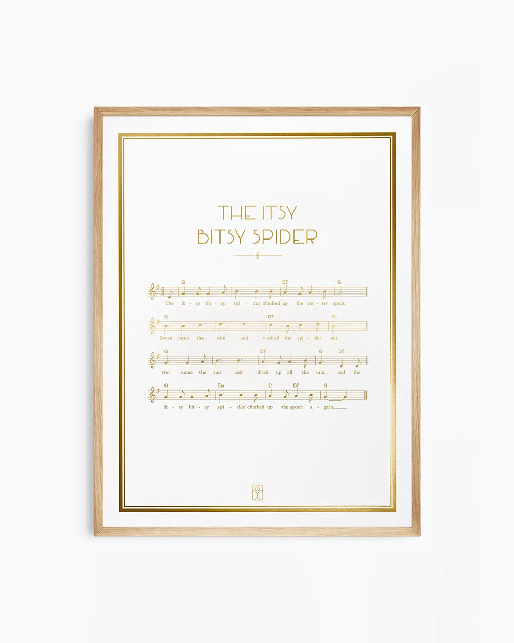 Itsy Bitsy Spider print