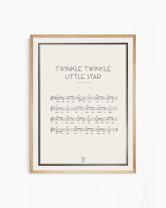 Twinkle Twinkle Little Star Poster