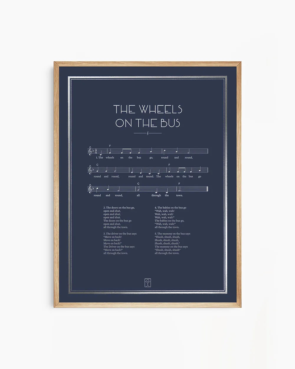 Wheels on the bus lullaby song