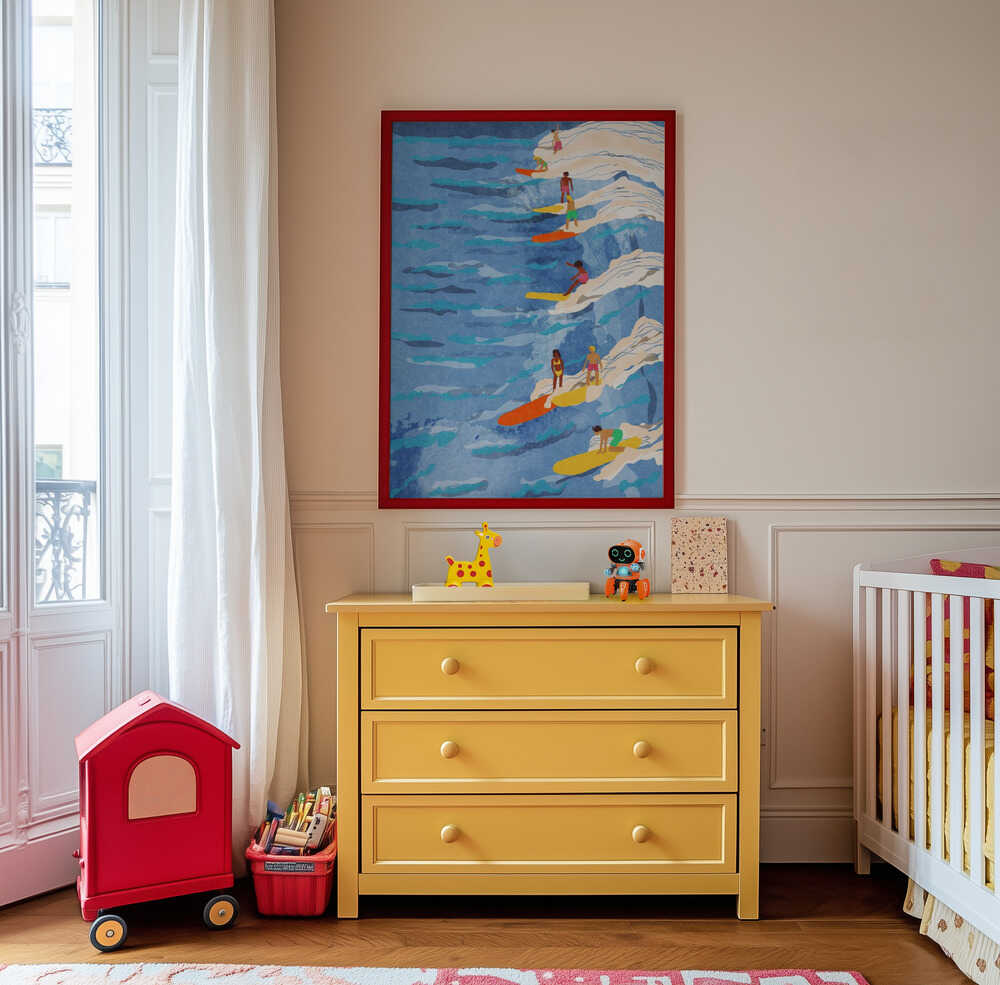 Chill Surfing Poster