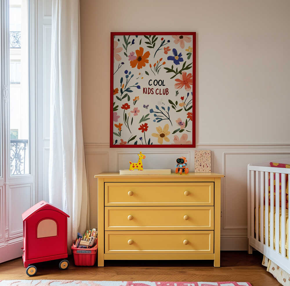 Diversión en Flor Lámina