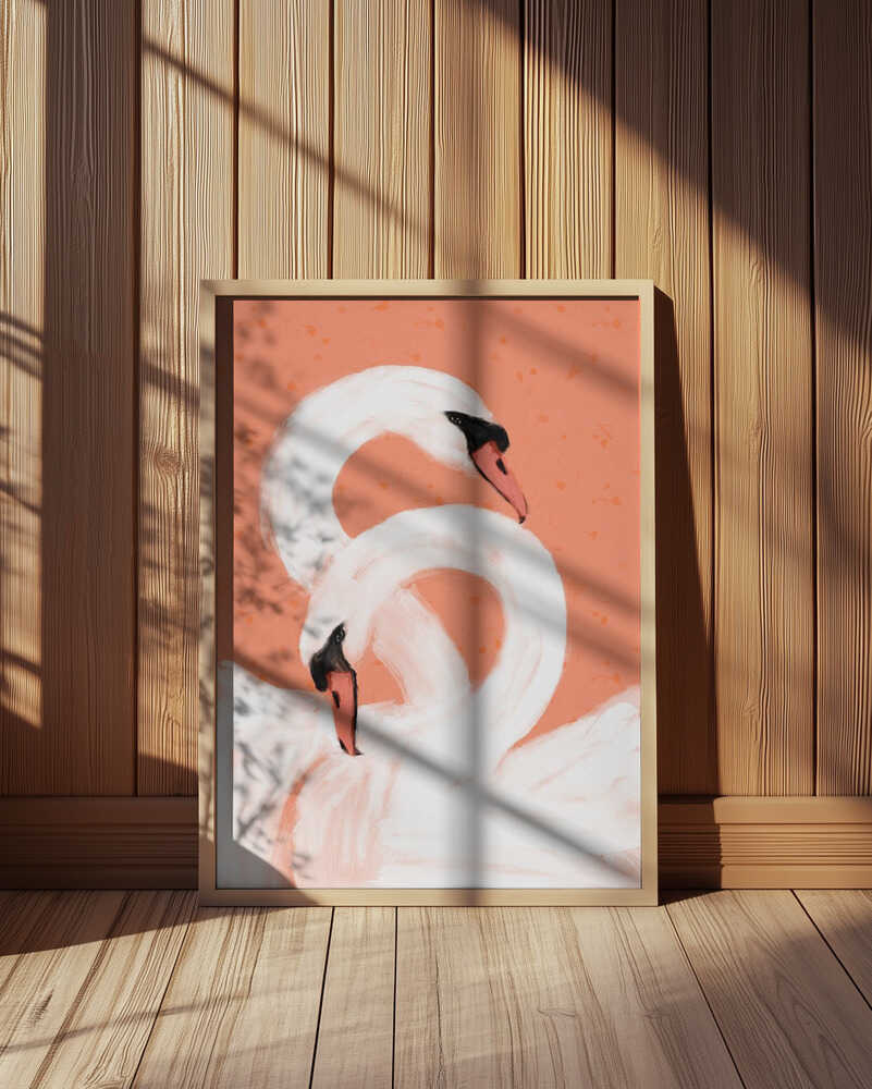 Graceful Swans Poster