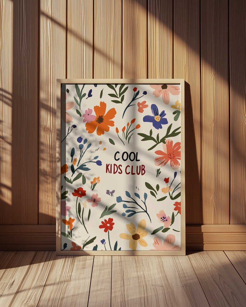 Diversión en Flor Lámina