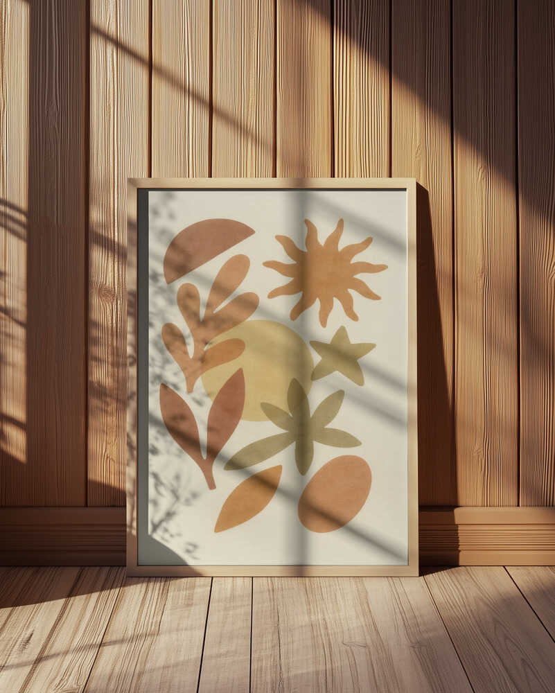 Wheatfield Glow Poster