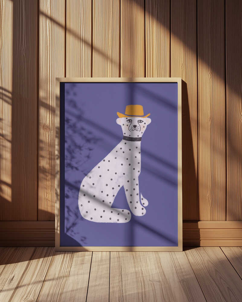 Snow Leopard Poster