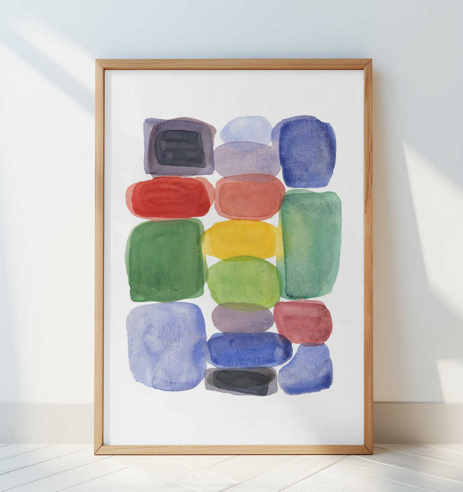 Color Blocks Poster