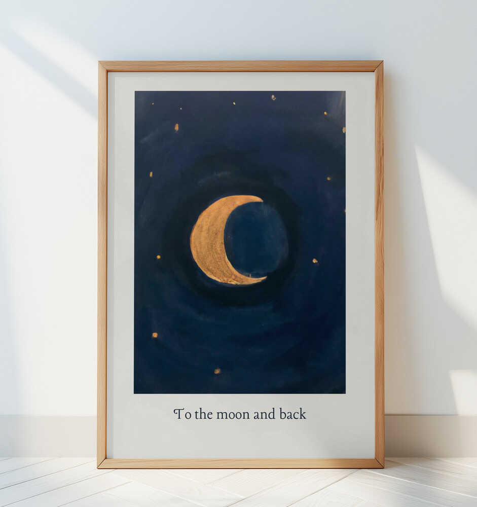 To the Moon and Back Poster