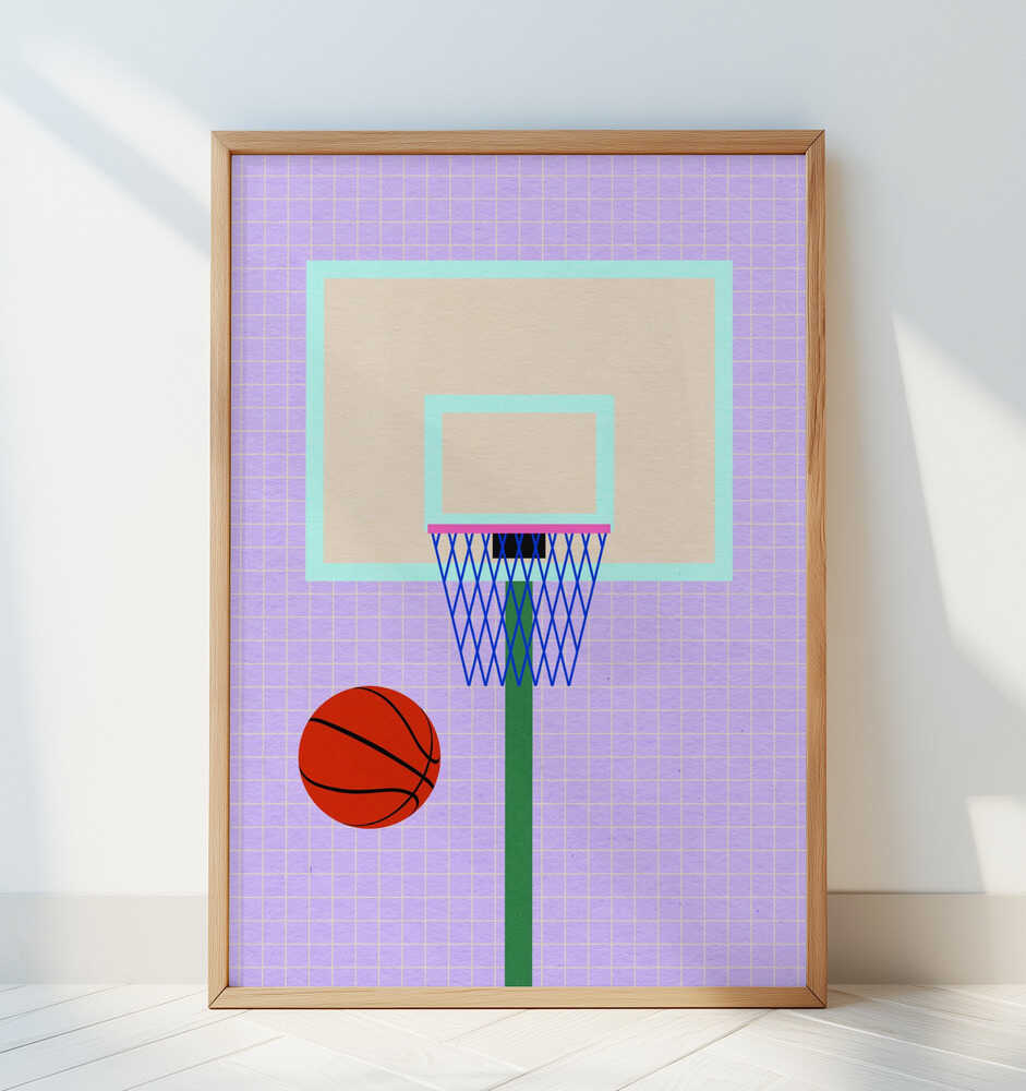 New York Basketball Poster