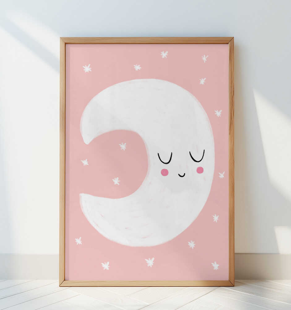 Little Rose Moon Poster