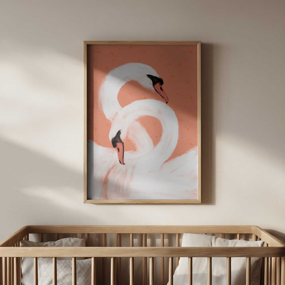 Graceful Swans Poster