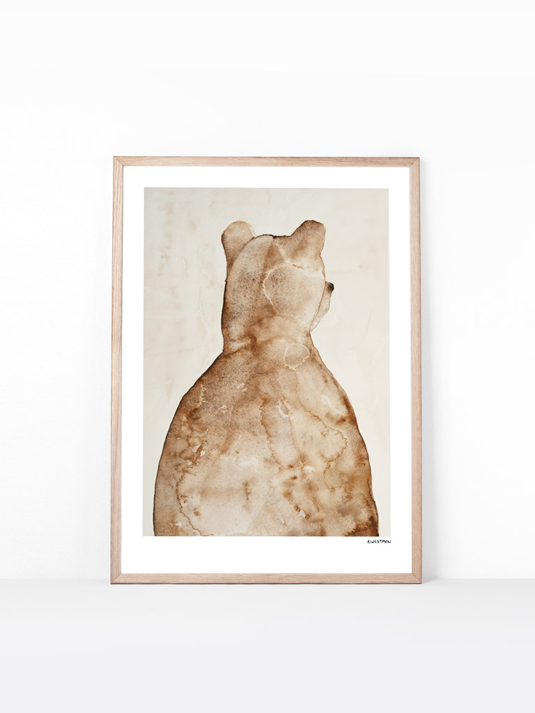 bear animal poster