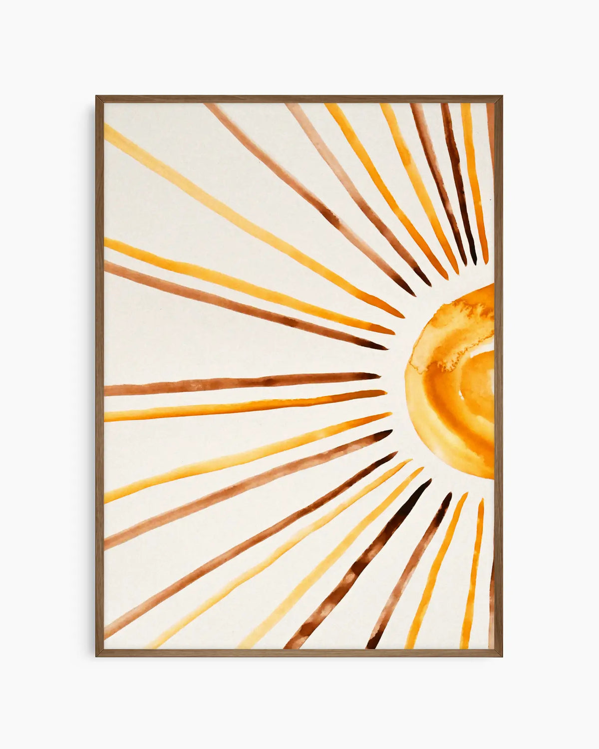 Round Rays Poster Sunshine Rays Poster | The Birth Poster