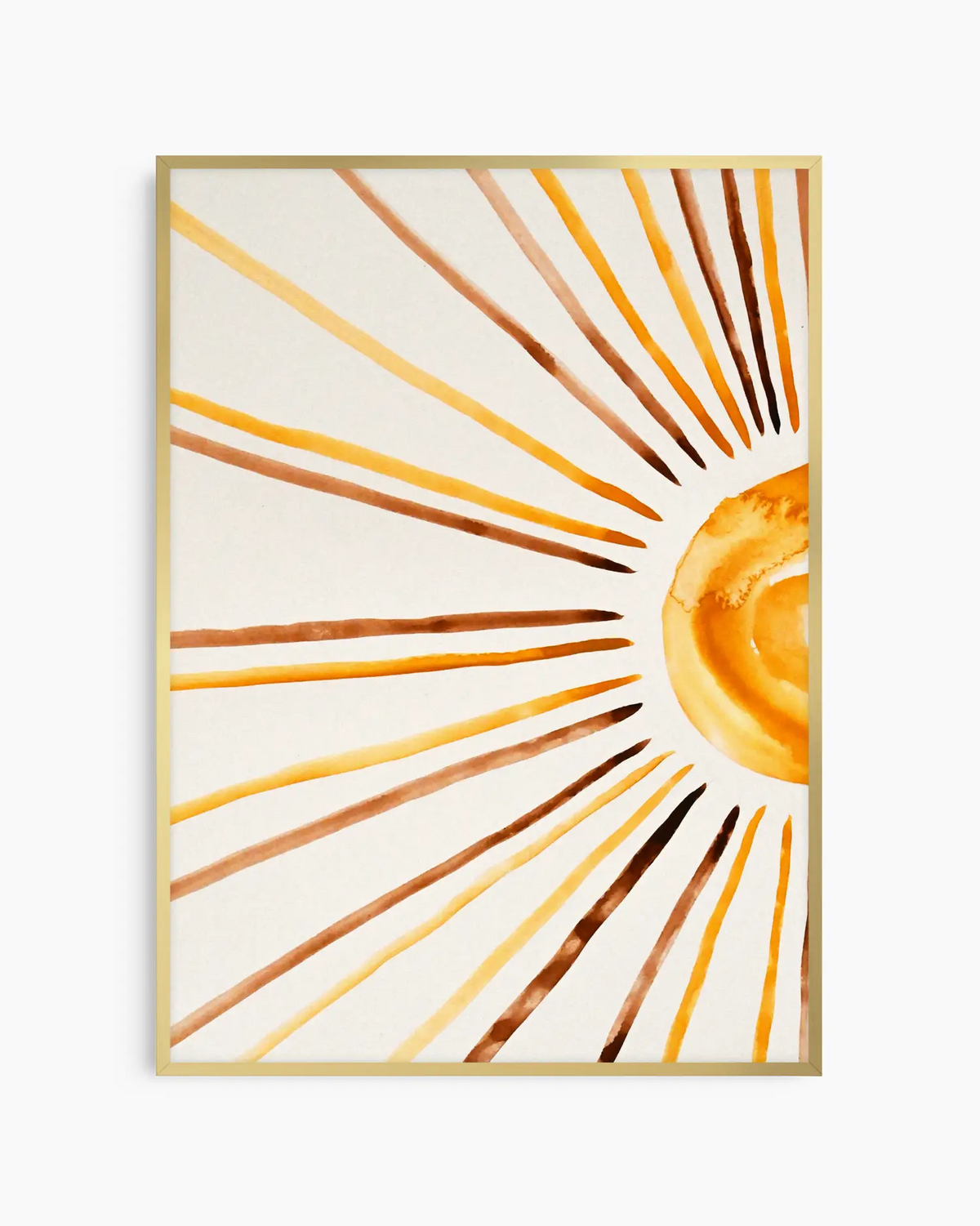 Round Rays Poster Sunshine Rays Poster | The Birth Poster