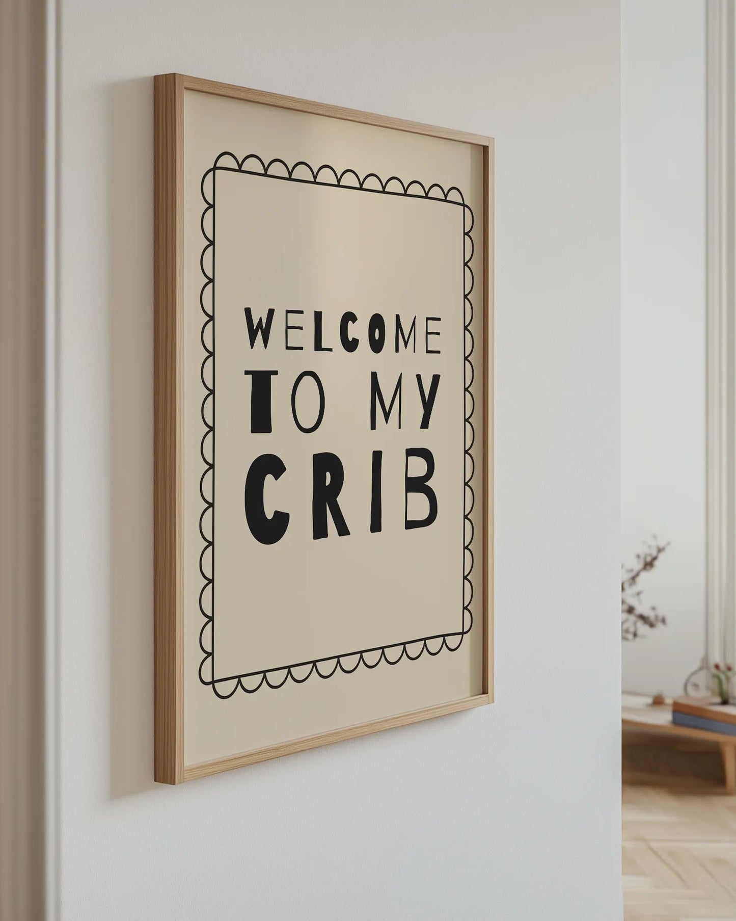 Mom, Mud & Monster Trucks Beige Poster