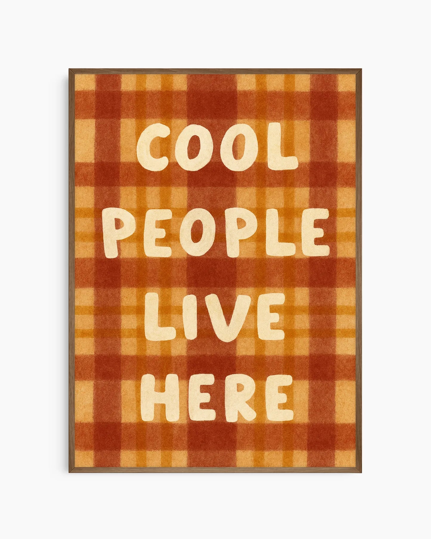 Cool People Live Here Poster