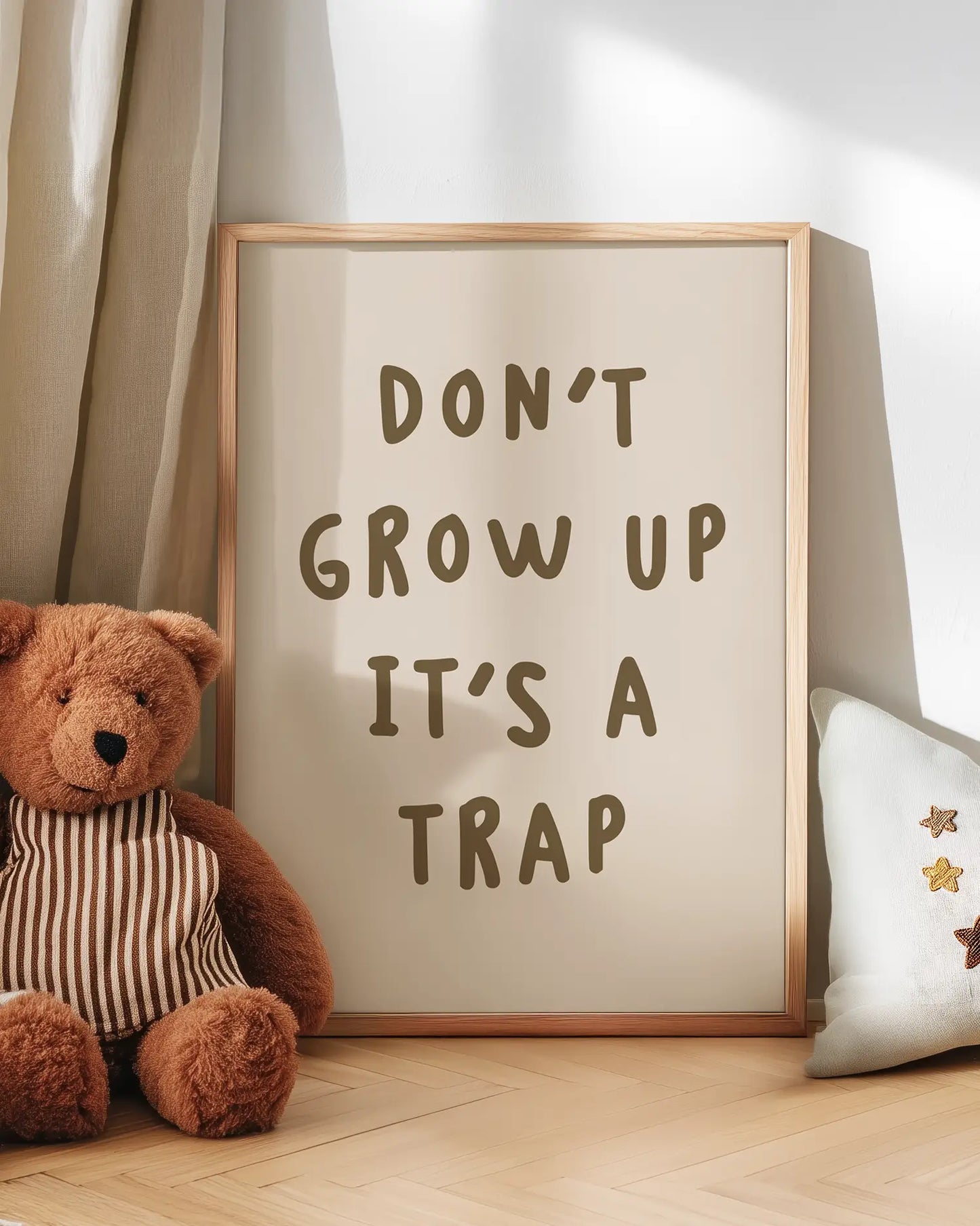 Don't Grow Up It's A Trap Poster