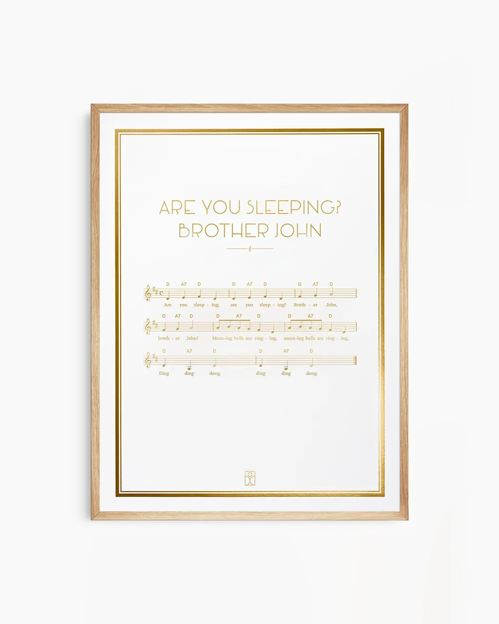 Personalized music poster – a unique baby shower gift