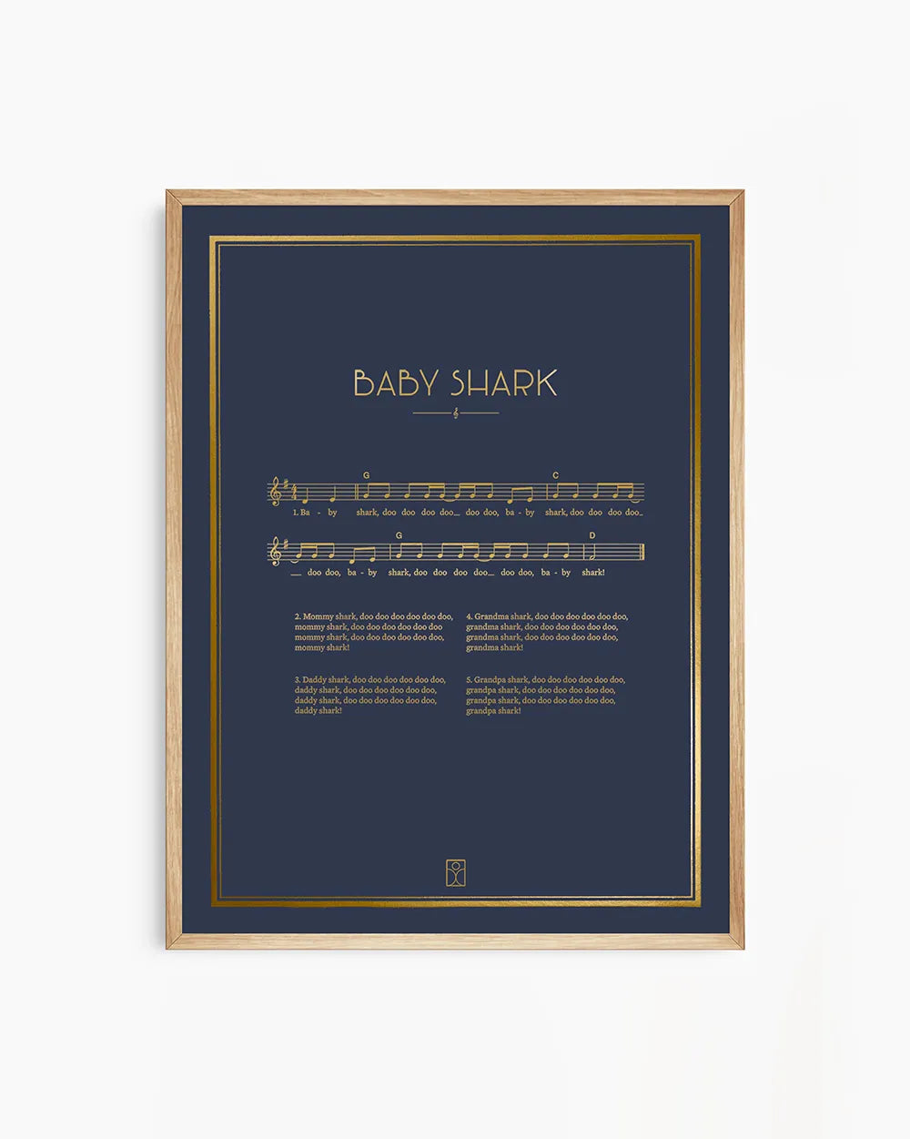 Baby shark poster