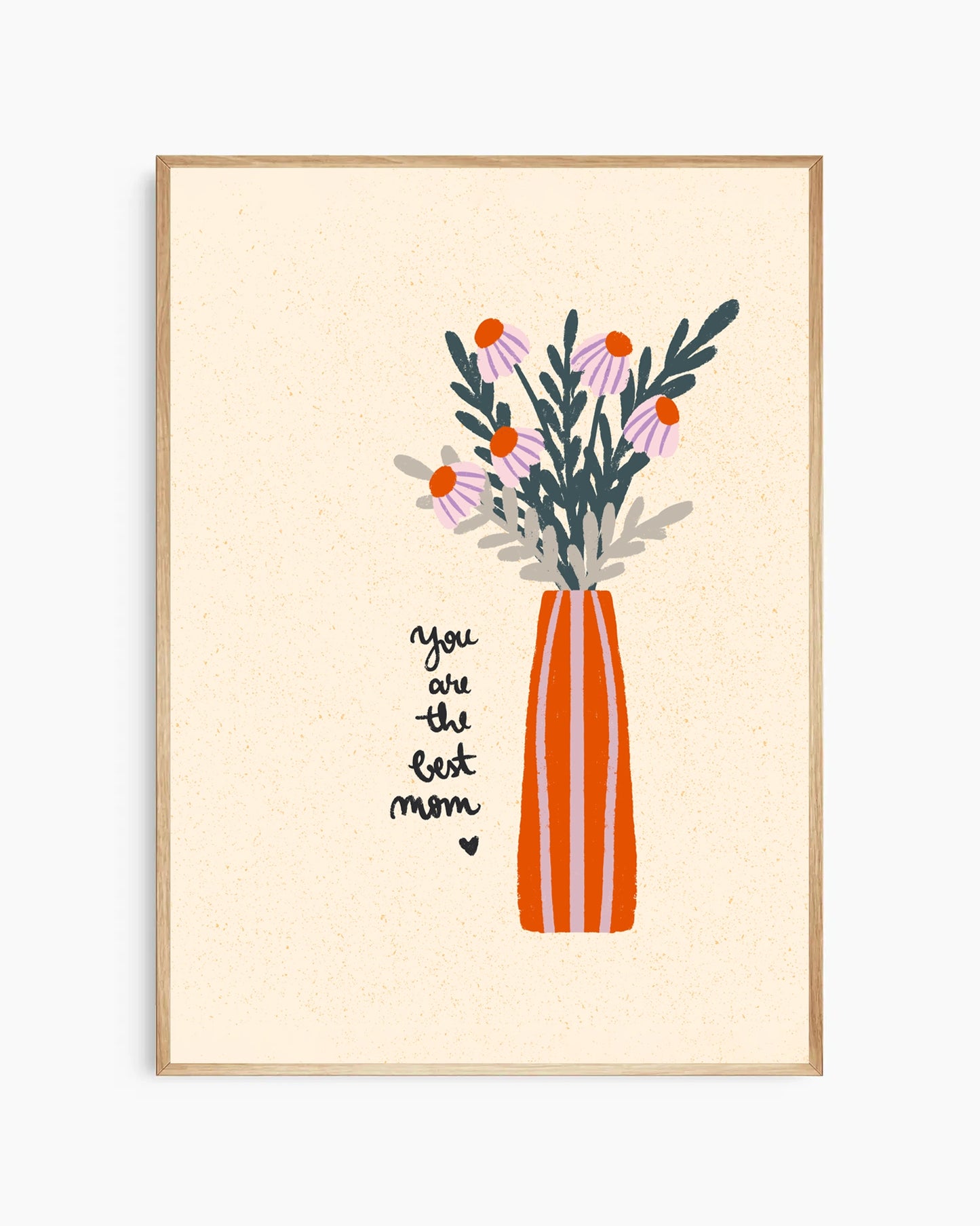 Best Mom Flower Vase