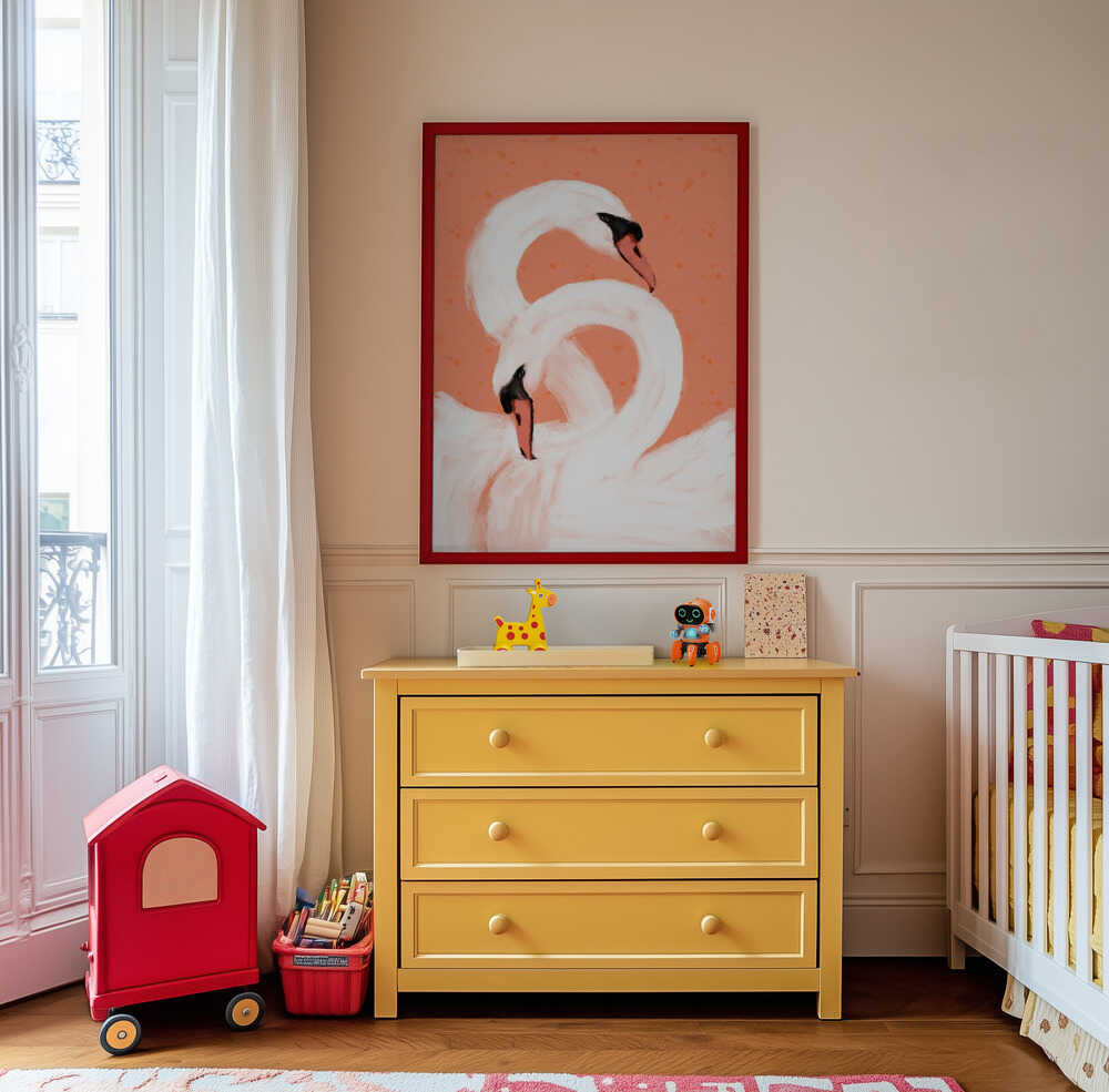 Graceful Swans Poster