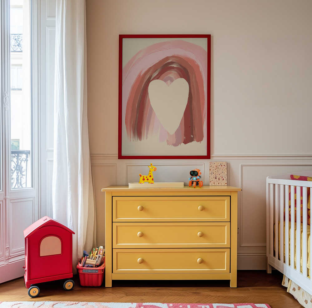 Heartfelt Rainbow Poster