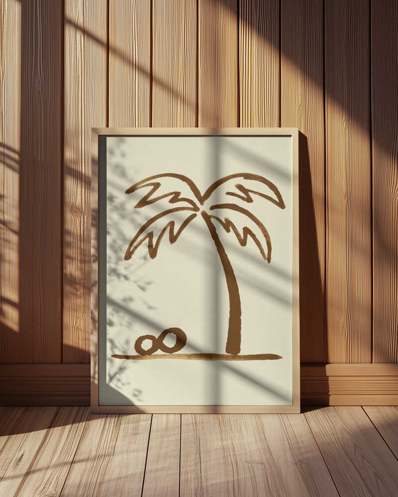 Palm Infinity Scene Poster