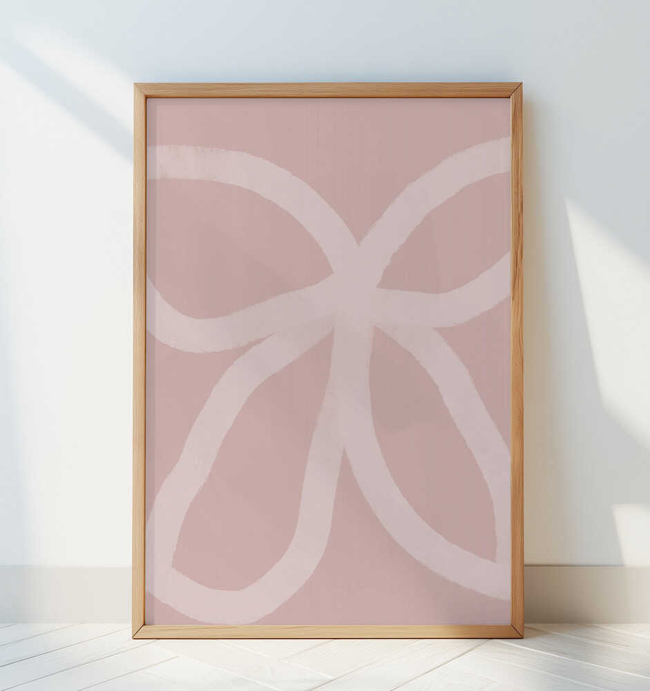 Pétalo Líneas Póster