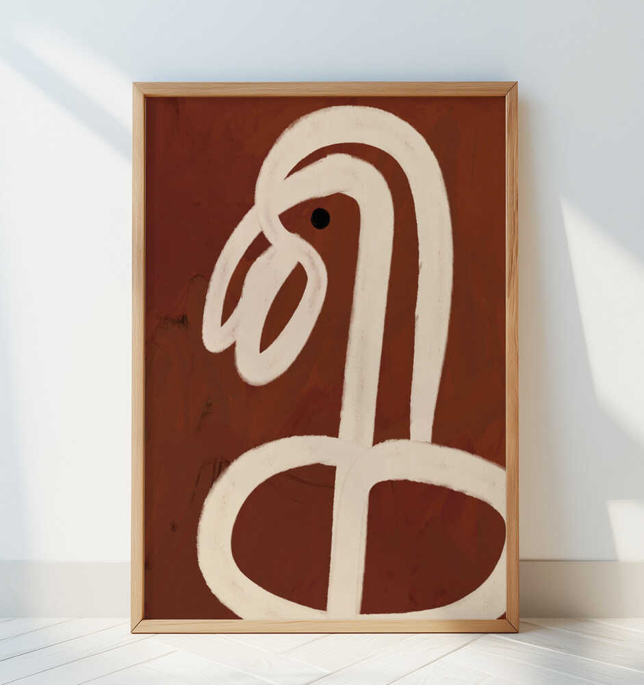 Curved Serenity Poster