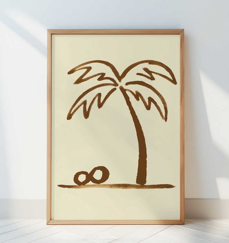 Palm Infinity Scene Poster