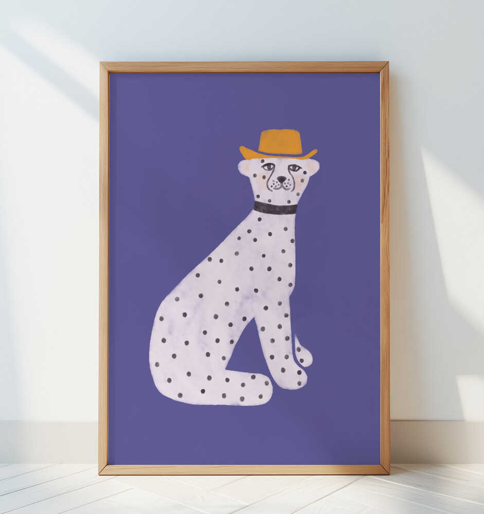 Snow Leopard Poster