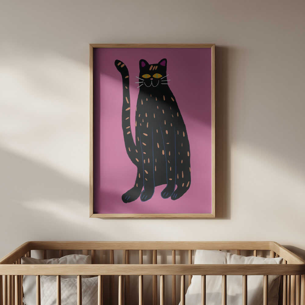 Playful Cat Poster