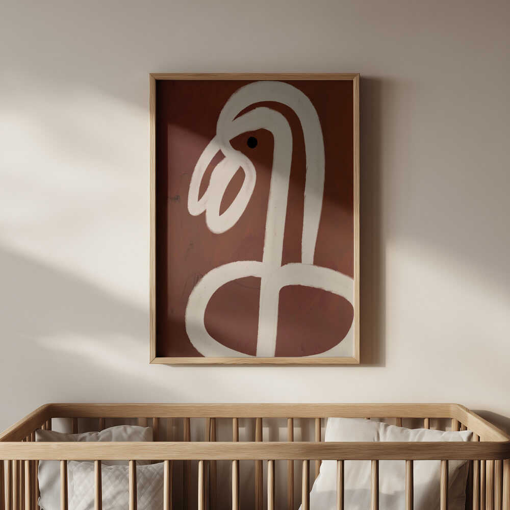 Curved Serenity Poster