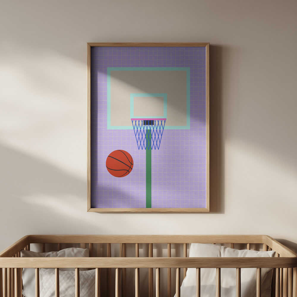New York Basketball Poster