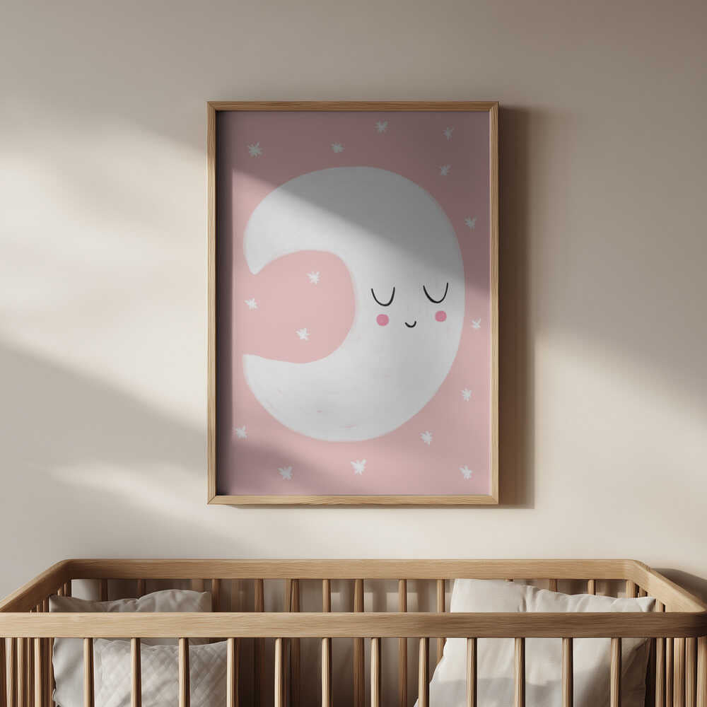 Little Rose Moon Poster