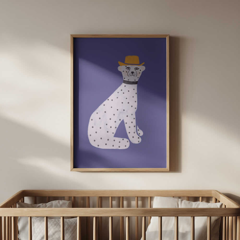 Snow Leopard Poster